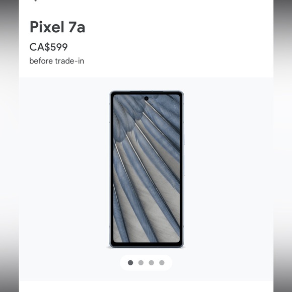 Brand new google pixel 7a - Picture 3 of 8